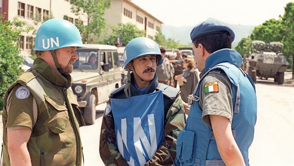 Войска ООН в Сараево - Sputnik Молдова