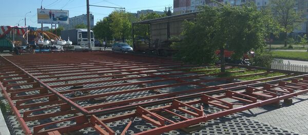 Аттракционы, недавно появившихся в столичном районе Чеканы - Sputnik Молдова