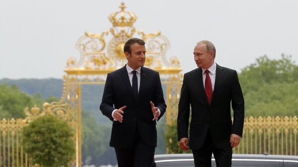 Официальный визит президента РФ В. Путина в Париж - Sputnik Moldova-România