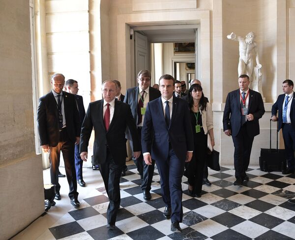 Официальный визит президента РФ В. Путина в Париж - Sputnik Молдова