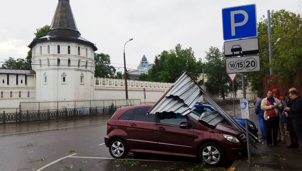 Последствия урагана в Москве. Архивное фото - Sputnik Молдова