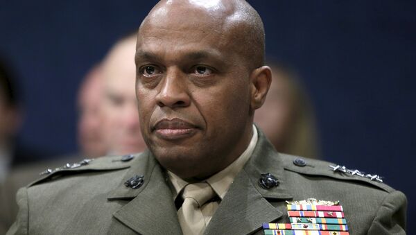 Defense Intelligence Agency Director USMC Lt. General Vincent Stewart waits to testify at a House (Select) Intelligence Committee hearing on World Wide Cyber Threats on Capitol Hill in Washington September 10, 2015 - Sputnik Moldova-România