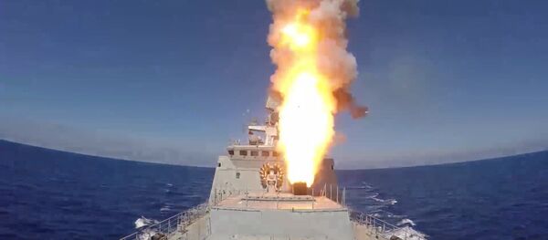 Пуск ракет Калибр по позициям ИГ* - Sputnik Moldova-România