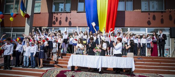 последний звонок 2017  - Sputnik Moldova-România