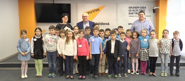 Copii, în vizită la Sputnik – făurim împreună viitorul - Sputnik Moldova