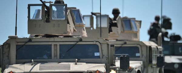 US Marines during Platinum Eagle military exercise at Babadag training area, southeast Romania - Sputnik Moldova-România
