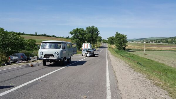 Accident rutier în raionul Leova Accident rutier în raionul Leova - Sputnik Moldova
