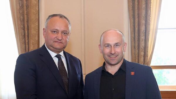 Igor Dodon și Nikolai Starikov - Sputnik Moldova