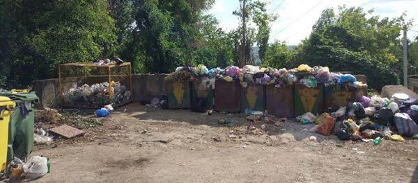 Мусор в Кишиневе Мусор в Кишиневе - Sputnik Moldova