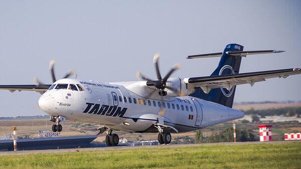 Avion ”TAROM” - Sputnik Moldova-România