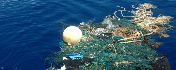 Скопление мусора в водах Тихого океана - Sputnik Moldova