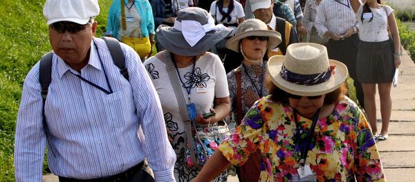 Иностранные туристы - Sputnik Moldova