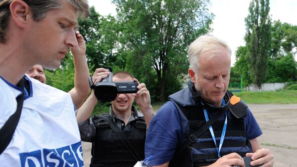Представители ОБСЕ прибыли на место обстрела в Донецке - Sputnik Молдова
