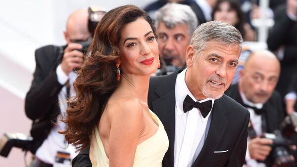 Актер Джордж Клуни с супругой Амаль - Sputnik Молдова