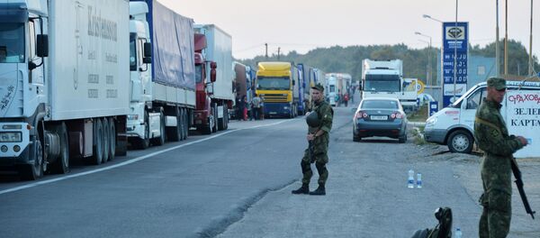 Погранпереход на Украине Погранпереход на Украине - Sputnik Молдова