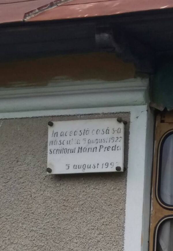 Casa lui Marin Preda Casa lui Marin Preda - Sputnik Moldova