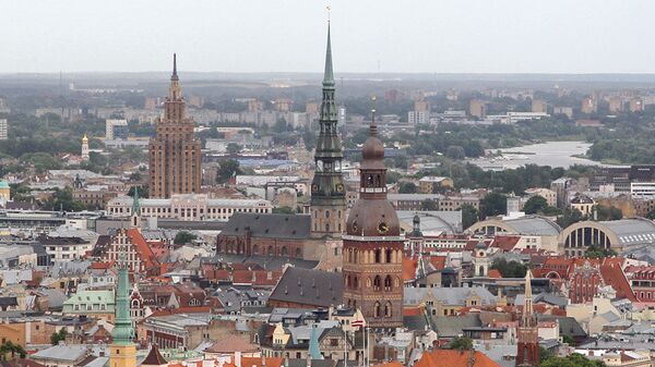 Вид на Старый город, Рига, Латвия - Sputnik Молдова