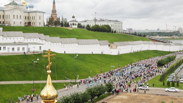 Крестный ход в праздник Казанской иконы Божией Матери - Sputnik Молдова