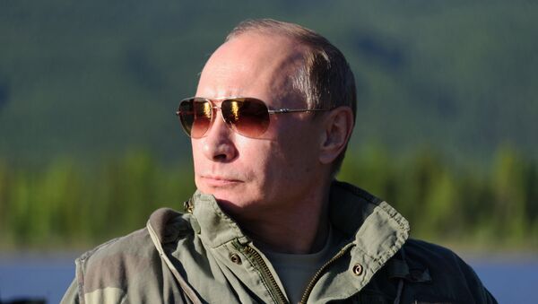 В. Путин на отдыхе. - Sputnik Moldova