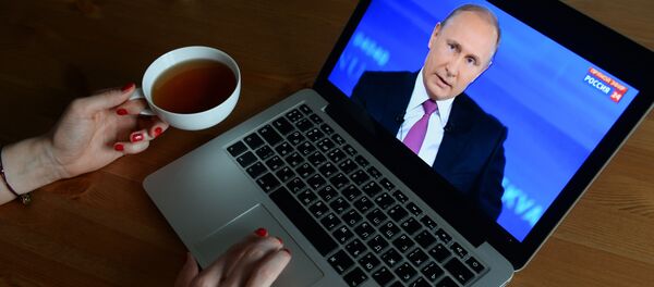 Трансляция Прямой линии с Владимиром Путиным - Sputnik Moldova