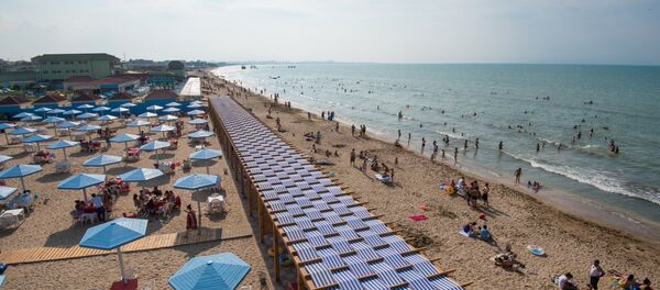 Золотые пляжи Каспия в Азербайджане Золотые пляжи Каспия в Азербайджане - Sputnik Молдова