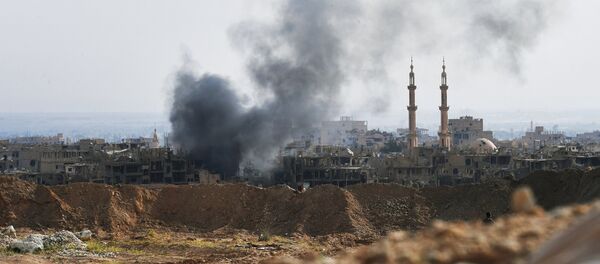Attacking ISIS positions near Deir ez-Zor - Sputnik Moldova-România