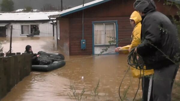 Наводнение в Чили - Sputnik Молдова
