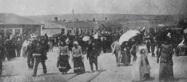 Возвращение процессии в город с Рышкановской горы. - Sputnik Молдова