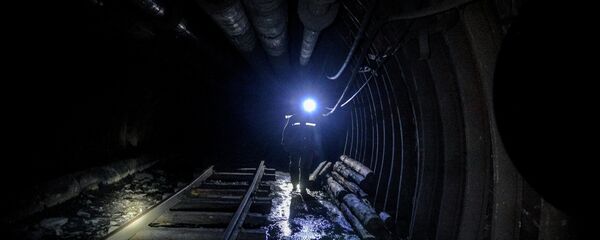Шахтер на шахте Шахтер на шахте - Sputnik Молдова