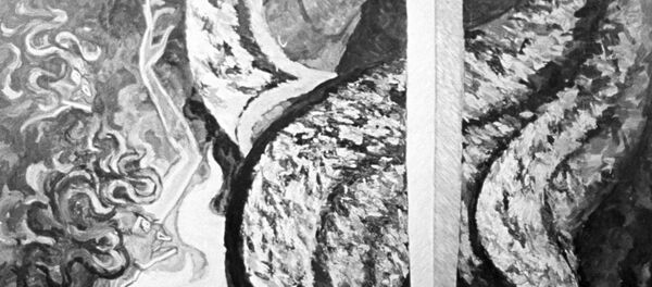 Репродукция работы Сергея Ивашева-Мусатова Макбет и ведьмы - Sputnik Молдова