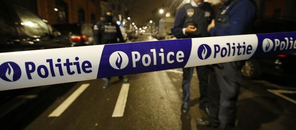 Polizisten in Brüssel - Sputnik Молдова