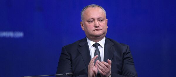 Президент Молдавии Игорь Додон, фото из архива - Sputnik Молдова