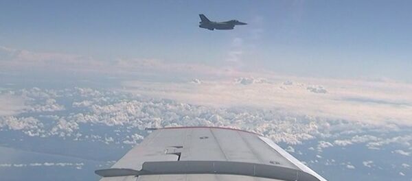 Истребитель НАТО приблизился к самолету министра обороны РФ - Sputnik Молдова