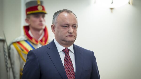 Președintele Igor Dodon - Sputnik Moldova-România