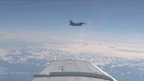 Истребитель НАТО приблизился к самолету министра обороны РФ - Sputnik Молдова