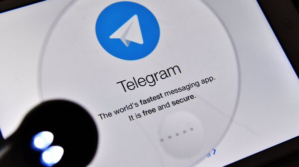 Мессенджер Telegram - Sputnik Молдова