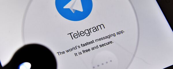 Мессенджер Telegram - Sputnik Молдова