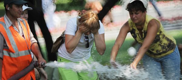 Жара в Москве - Sputnik Moldova-România