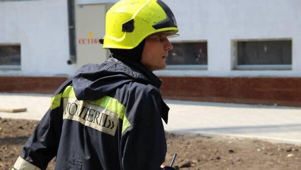 Пожар в жилом доме в Кишиневе - Sputnik Молдова