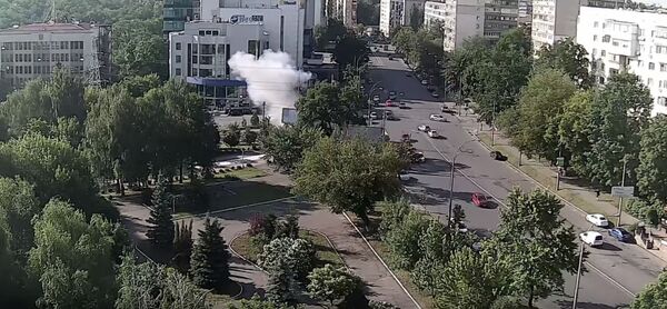 Взрыв в центре Киева 27.06.2017 - Sputnik Молдова