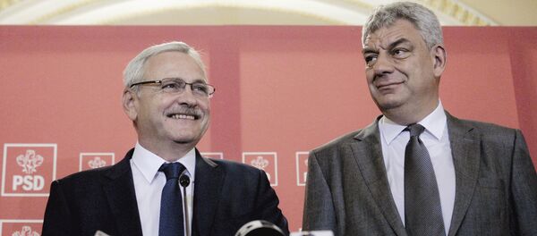 Liviu Dragnea și Mihai Tudose - Sputnik Moldova-România