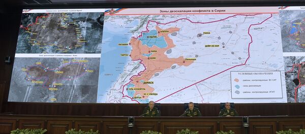Senior Russian military commander Sergei Rudskoi (L) speaks during a news briefing on the situation in Syria, Moscow, May 5, 2017 Senior Russian military commander Sergei Rudskoi (L) speaks during a news briefing on the situation in Syria, Moscow, May 5, 2017 - Sputnik Moldova-România