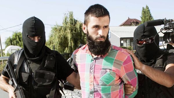 Capturing a jihadist in Kosovo (File) - Sputnik Moldova-România