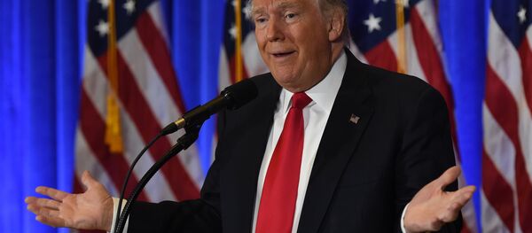 US President-elect Donald Trump speaks during a press conference January 11, 2017 at Trump Tower in New York - Sputnik Moldova-România