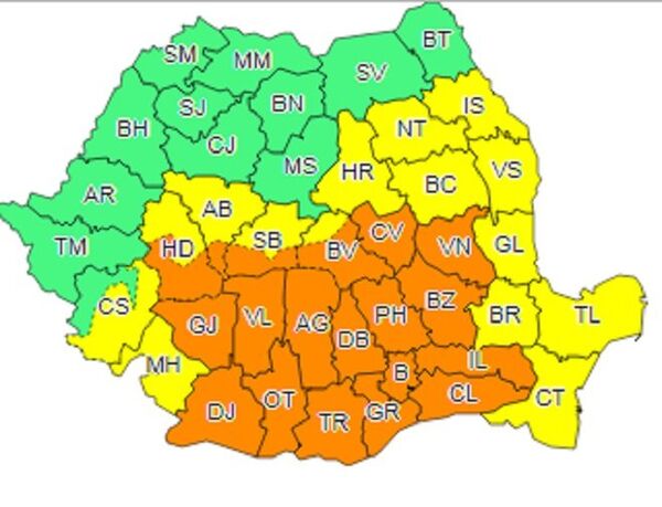 Harta sinoptică Harta sinoptică - Sputnik Moldova-România