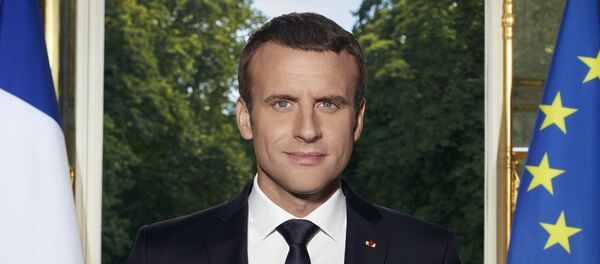 Официальное фото Эммануэля Макрона Официальное фото Эммануэля Макрона - Sputnik Молдова