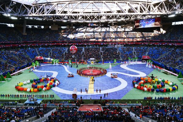 Церемония закрытия Кубка конфедераций-2017 в Санкт-Петербурге - Sputnik Молдова