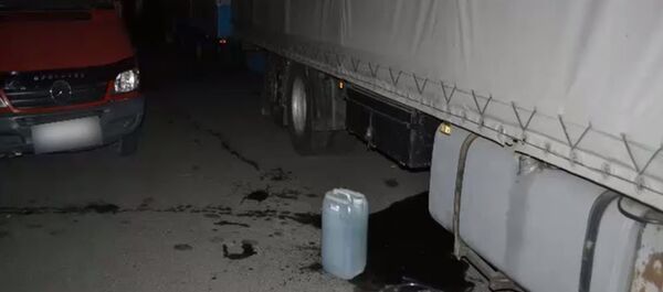 motorină benzină tir furt  - Sputnik Moldova