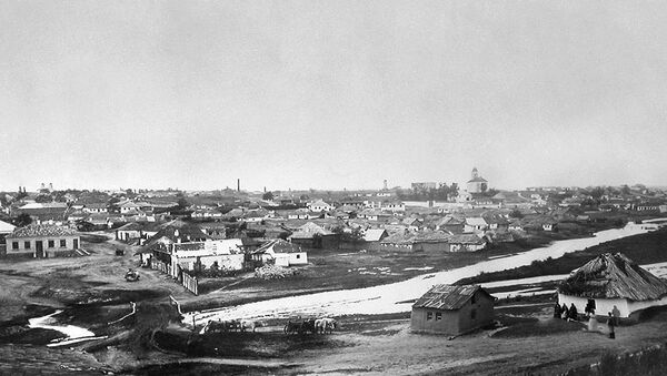 Вид на Кишинёв. Благовещенская церковь. Фотография 1867 года. - Sputnik Молдова