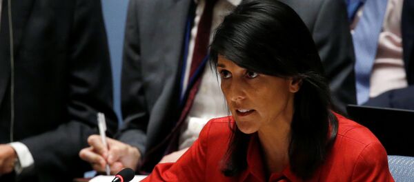 Постпред США при ООН Никки Хейли - Sputnik Moldova-România